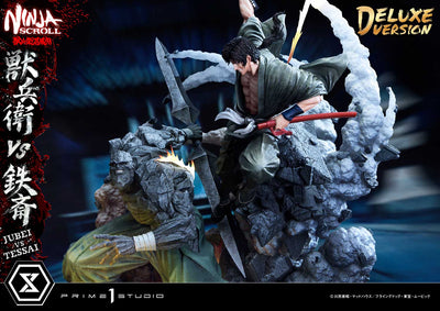Ninja Scroll - Jubei vs. Tessai (Deluxe Bonus) 1/4 Scale Statue