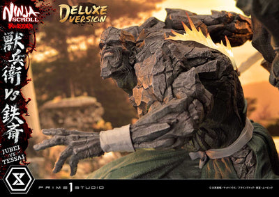 Ninja Scroll - Jubei vs. Tessai (Deluxe) 1/4 Scale Statue