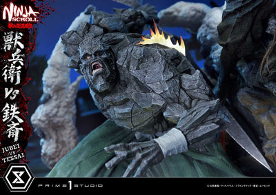 Ninja Scroll - Jubei vs. Tessai (Deluxe Bonus) 1/4 Scale Statue