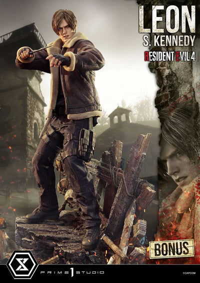 Resident Evil 4 - Leon S. Kennedy (Bonus) 1/4 Scale Statue
