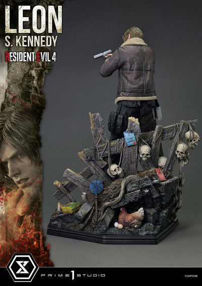 Resident Evil 4 - Leon S. Kennedy (Bonus) 1/4 Scale Statue