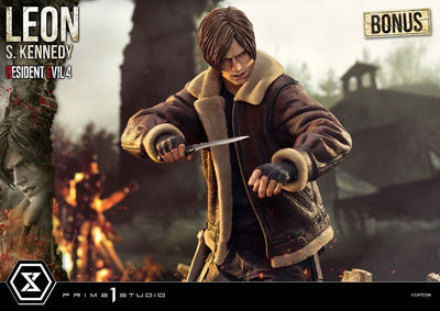 Resident Evil 4 - Leon S. Kennedy (Bonus) 1/4 Scale Statue