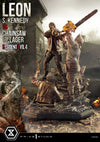 Resident Evil 4 - Leon Kennedy vs. Chainsaw Villager 1/4 Scale Statue (BONUS)