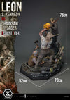 Resident Evil 4 - Leon Kennedy vs. Chainsaw Villager 1/4 Scale Statue (BONUS)