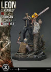 Resident Evil 4 - Leon Kennedy vs. Chainsaw Villager 1/4 Scale Statue (BONUS)