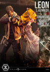 Resident Evil 4 - Leon Kennedy vs. Chainsaw Villager 1/4 Scale Statue (BONUS)