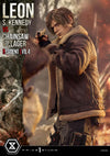 Resident Evil 4 - Leon Kennedy vs. Chainsaw Villager 1/4 Scale Statue (BONUS)