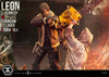 Resident Evil 4 - Leon Kennedy vs. Chainsaw Villager 1/4 Scale Statue (BONUS)