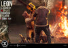 Resident Evil 4 - Leon Kennedy vs. Chainsaw Villager 1/4 Scale Statue (BONUS)