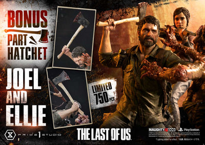 The Last of Us - Joel and Ellie 1/4 Scale Statue Deluxe Bonus Version
