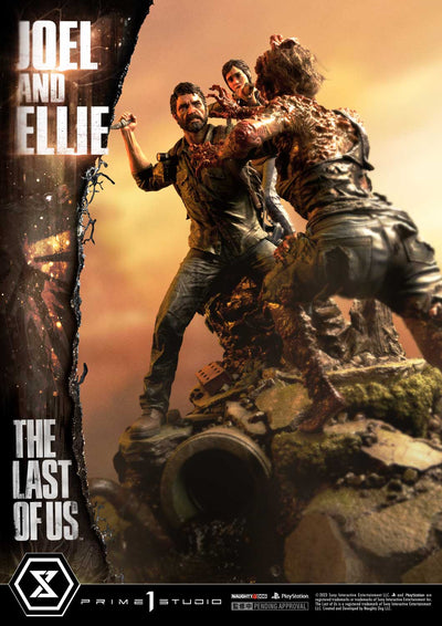 The Last of Us - Joel and Ellie 1/4 Scale Statue Regular Version
