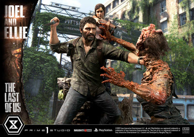 The Last of Us - Joel and Ellie 1/4 Scale Statue Regular Version