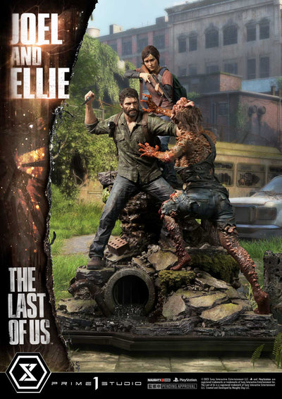 The Last of Us - Joel and Ellie 1/4 Scale Statue Regular Version