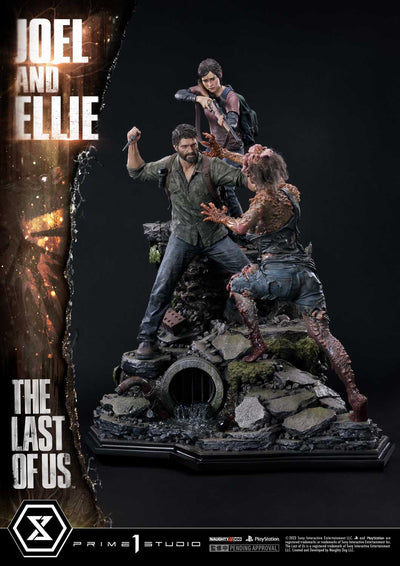 The Last of Us - Joel and Ellie 1/4 Scale Statue Regular Version
