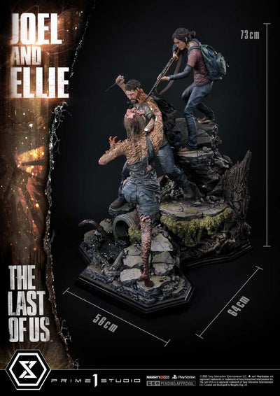 The Last of Us - Joel and Ellie 1/4 Scale Statue Regular Version