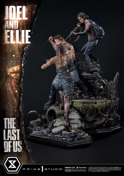 The Last of Us - Joel and Ellie 1/4 Scale Statue Regular Version