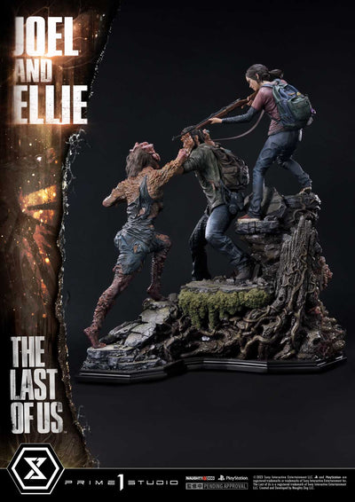 The Last of Us - Joel and Ellie 1/4 Scale Statue Regular Version