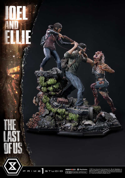 The Last of Us - Joel and Ellie 1/4 Scale Statue Regular Version