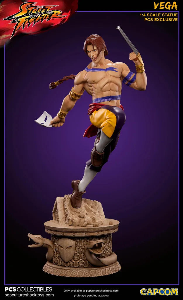 Street Fighter VEGA EXCLUSIVE 1/4 Scale Statue - Spec Fiction Shop