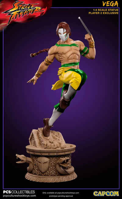 Street Fighter VEGA Player 2 EXCLUSIVE 1/4 Scale Statue