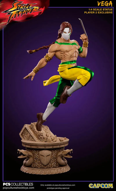 Street Fighter VEGA Player 2 EXCLUSIVE 1/4 Scale Statue