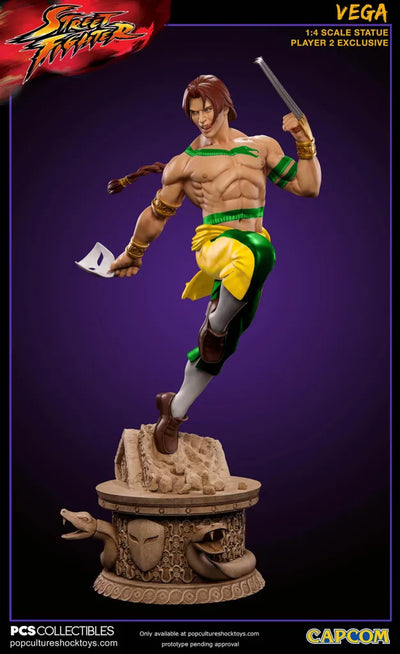 Street Fighter VEGA Player 2 EXCLUSIVE 1/4 Scale Statue