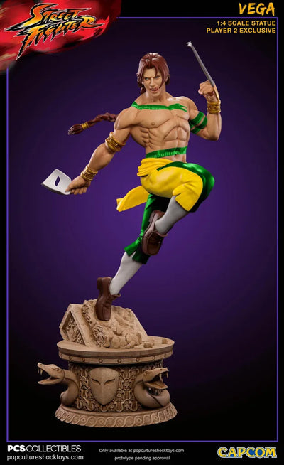 Street Fighter VEGA Player 2 EXCLUSIVE 1/4 Scale Statue