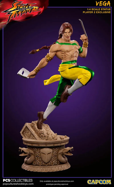 Street Fighter VEGA Player 2 EXCLUSIVE 1/4 Scale Statue