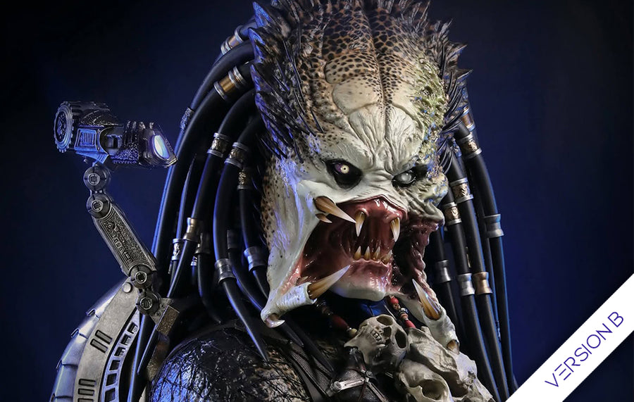 Wolf Predator (Version B) Life-Size Bust by Deep Tale