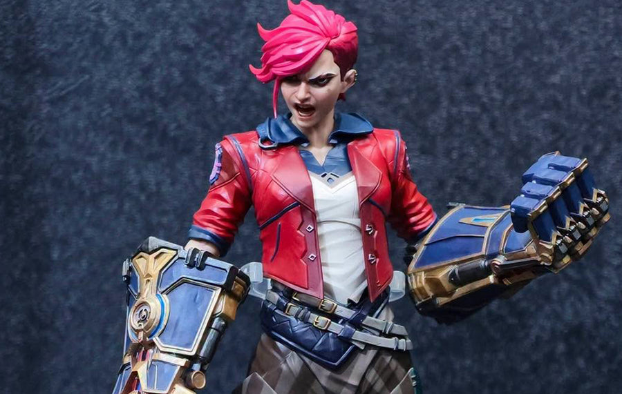 League Of Legends: Vi 1/6 Scale Figure by InArt x JND