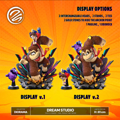 Donkey Kong Bananza Statue by Dream Studio