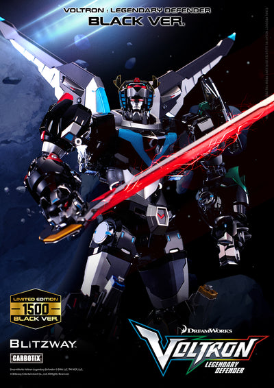 Voltron: Legendary Defender (Black Ver.) Carbotix Figure