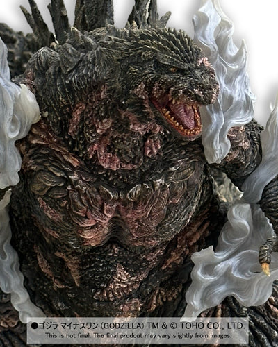 Godzilla Minus One - Godzilla (Heat Ray Scorched Ver. w/ Smoke Effects) Statue