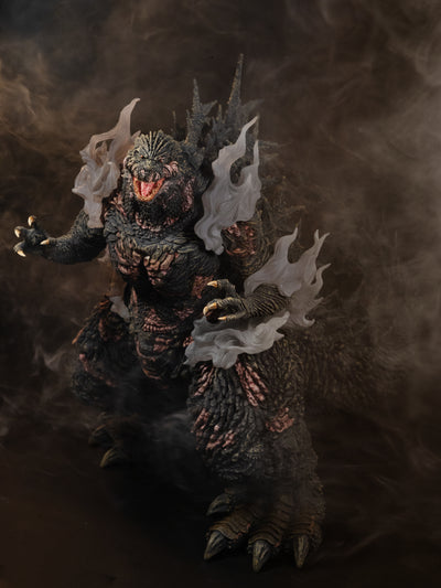 Godzilla Minus One - Godzilla (Heat Ray Scorched Ver. w/ Smoke Effects) Statue