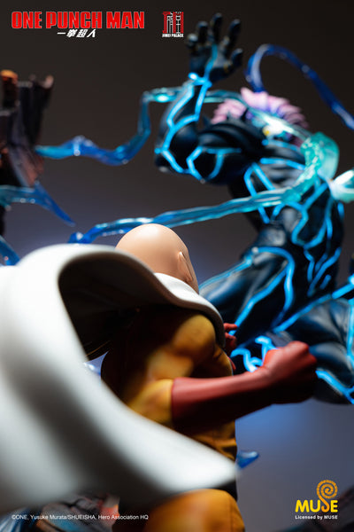 One Punch Man - Saitama vs. Lord Boros Statue