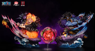 One Piece - Big Mom & Kaido (Battle Damaged w/ Hakai) Statue