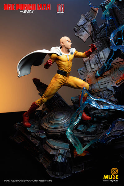 One Punch Man - Saitama vs. Lord Boros Statue