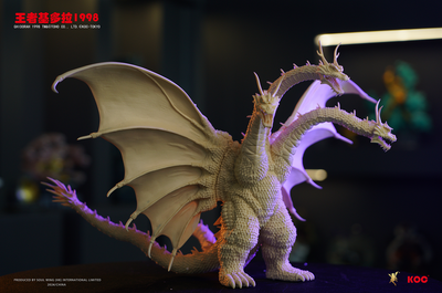 Rebirth of Mothra 3 (1998) - King Ghidorah - White Mold Kit