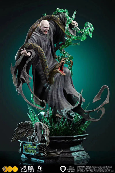 Harry Potter Vs Voldemort 1/4 Scale Statue SET