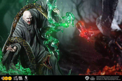 Harry Potter Vs Voldemort 1/4 Scale Statue SET