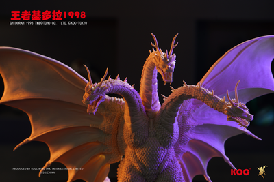 Rebirth of Mothra 3 (1998) - King Ghidorah - White Mold Kit