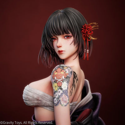 Oiran Higanbana 1/4 Scale Statue