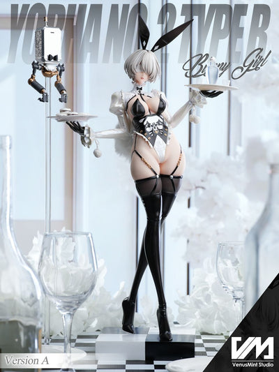 NieR: Automata - 2B (Ver. A Bunny) 1/4 Scale Statue by Venus Mint Studio