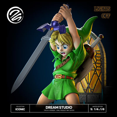 Young Link 1/4 Scale Statue by Dream Studio