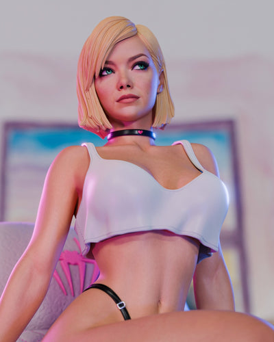 Gwen Stacy 1/4 Scale Statue by Cincronize Labs