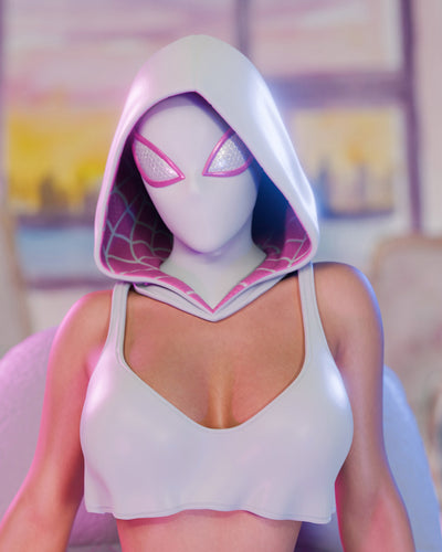 Gwen Stacy 1/4 Scale Statue by Cincronize Labs