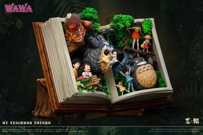 My Neighbour Totoro Book Statue by WaWa Studio
