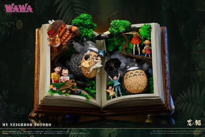My Neighbour Totoro Book Statue by WaWa Studio
