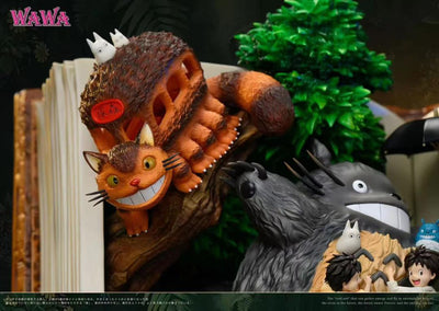 My Neighbour Totoro Book Statue by WaWa Studio