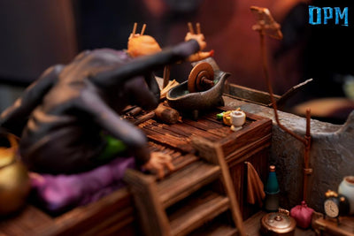Spirited Away - Chihiro, Kamaji & Lin Statue